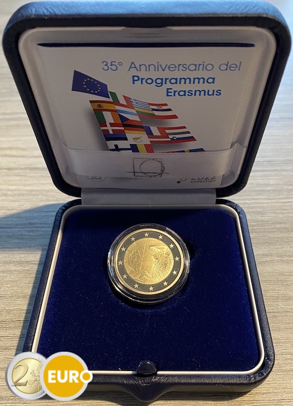 2 euro Italy 2022 - Erasmus BE Proof