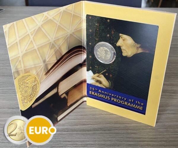 2 euros Malta 2022 - Erasmus BU FDC Coincard