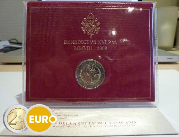 2 euros Vatican 2008 - Année de Saint Paul BU FDC