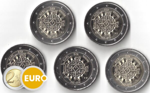 2 Euro Deutschland 2023 - ADFGJ Karl der Große UNZ