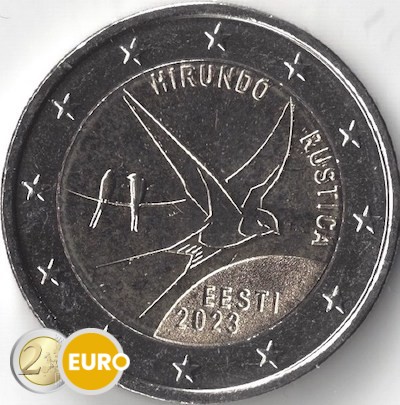 2 euro Estland 2023 - Boerenzwaluw UNC