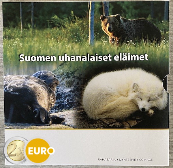 Euro set BU FDC Finland 2023 Bedreigde diersoorten