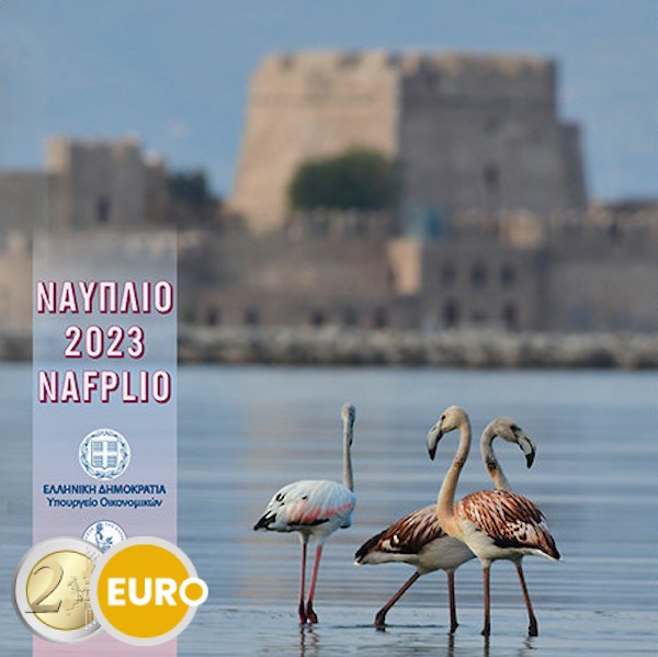 Euro set BU FDC Griekenland 2023 Nafplio