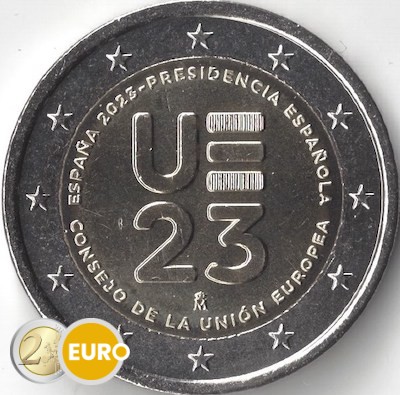 2 euro Spanje 2023 - Voorzitterschap EU UNC