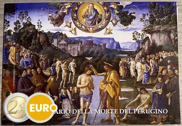 2 Euro Vatikan 2023 - Perugino Stgl. Numisbrief