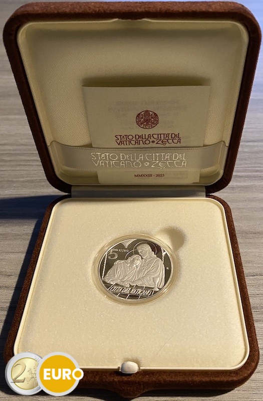 5 Euro Vatikan 2023 - Heiliger Johannes PP Silber