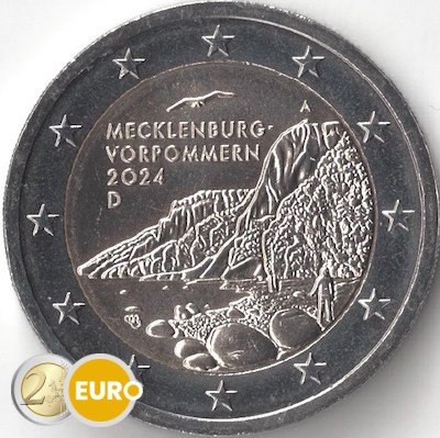 2 euro Duitsland 2024 - Mecklenburg-Vorpommern UNC