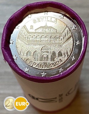 Rouleau 2 euros Espagne 2024 - Cathédrale de Séville