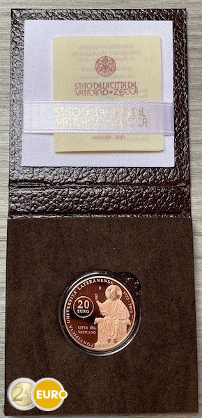 20 Euro Vatikan 2023 - Päpstlichen Lateranuniversität PP Kupfer