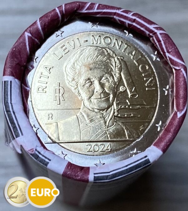 Rol 2 euro Italie 2024 - Rita Levi-Montalcini
