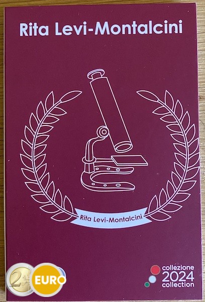 2 euro Italy 2024 - Rita Levi-Montalcini BU FDC Coincard