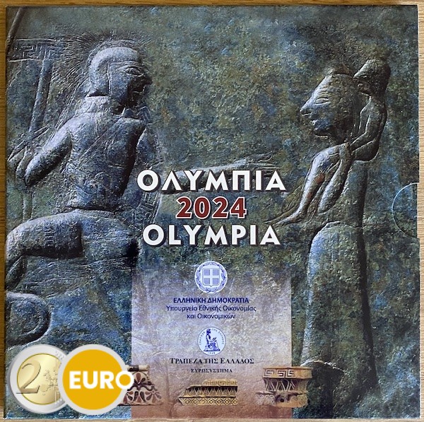 Serie de euro BU FDC Grecia 2024 Olympia
