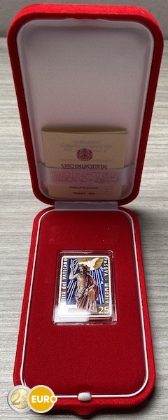 25 Euro Vatikan 2024 - Ostern PP Silber farbig