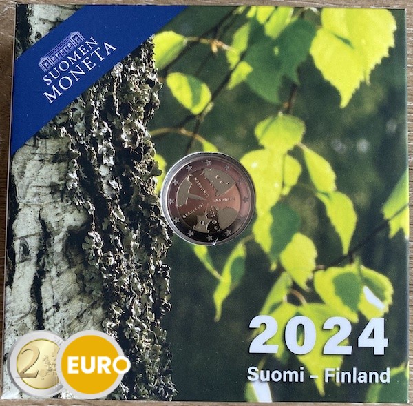 2 euros Finlande 2024 - Gesellius, Lindgren, Saarinen BE Proof