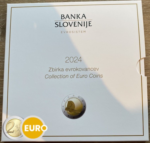 Euro set BU FDC Slovenia 2024