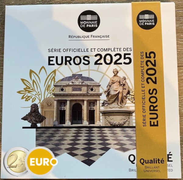 Euro set BU FDC Frankrijk 2025