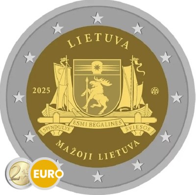 2 euro Litouwen 2025 - Mažoji Lietuva UNC
