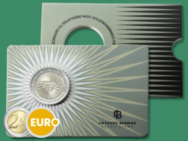 2 euros Lituanie 2025 - Défense BU FDC Coincard