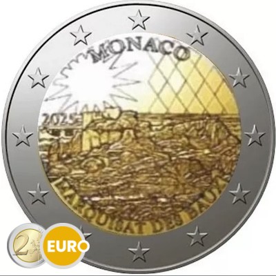 2 euro Monaco 2025 - Oud leengoed Baux BE Proof