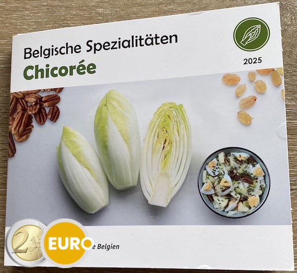Euro set BU FDC Belgium 2025 Chicory - WMF