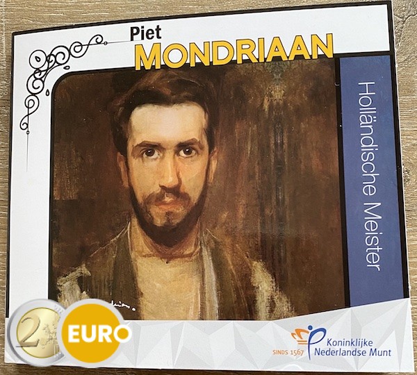 Serie de euro BU FDC Países Bajos 2025 Mondriaan - WMF