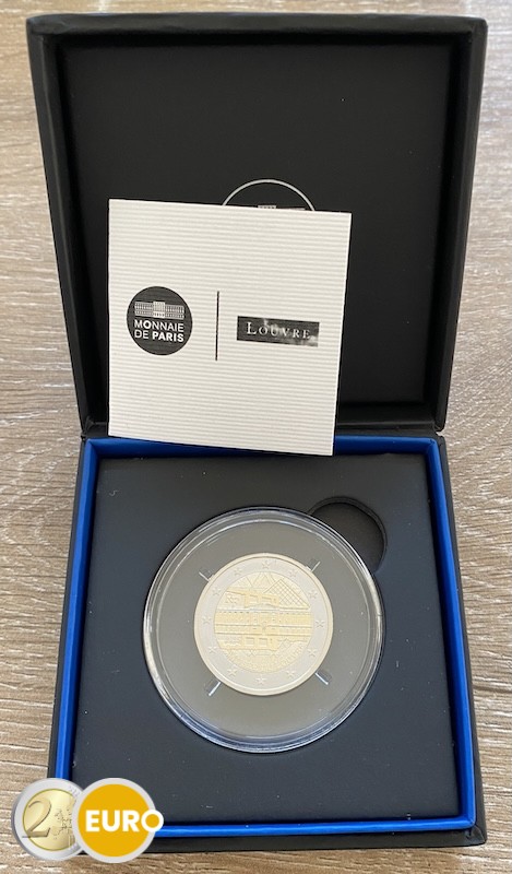 2 euro Frankrijk 2025 - Louvre BE Reverse Proof