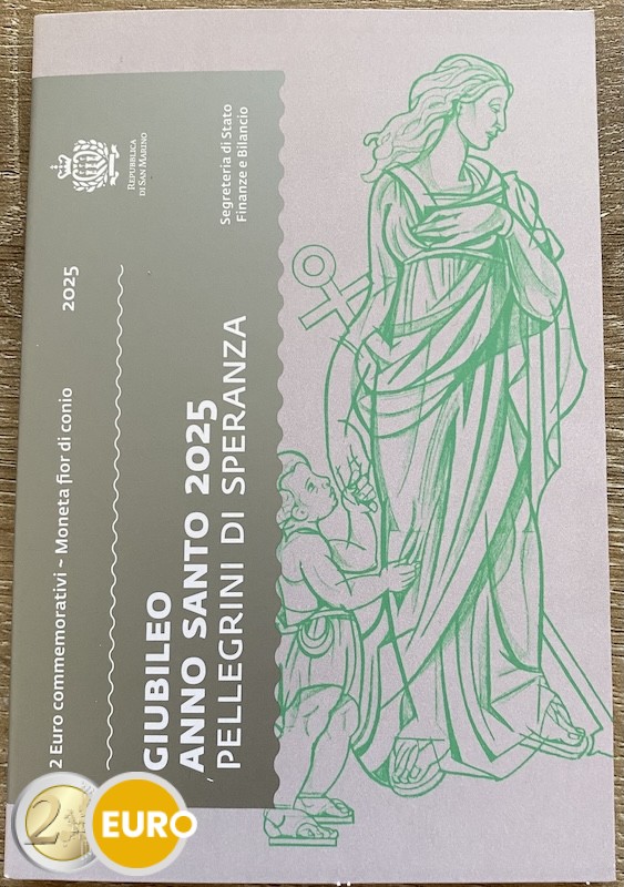 2 euro San Marino 2025 - Heilig jaar Jubileum BU FDC