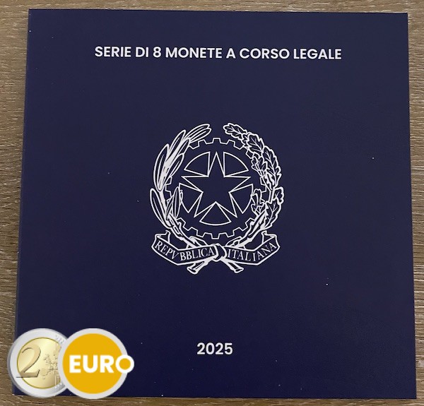 Euro set BU FDC Italië 2025