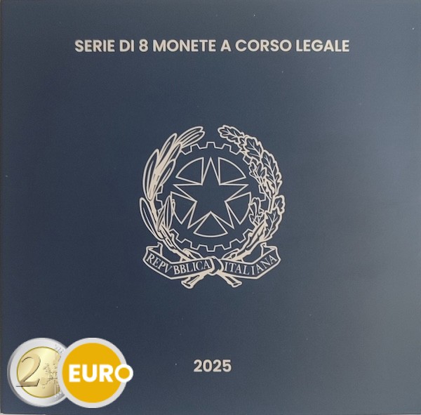Euro set BU FDC Italië 2025