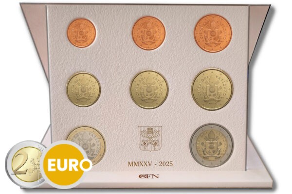 Euro set BU FDC Vaticaan 2025