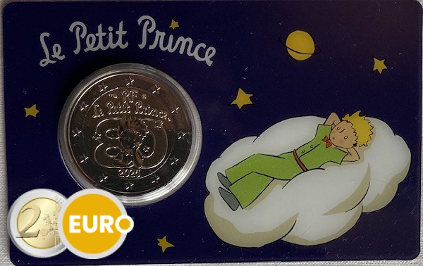 2 euro Frankrijk 2026 - Kleine Prins BU FDC Coincard