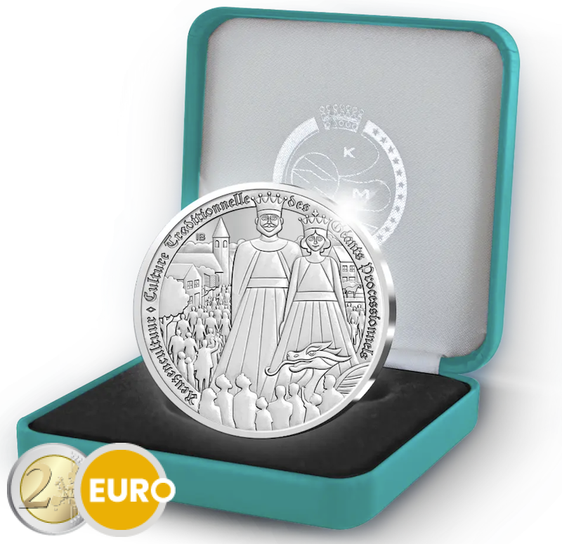 20 euro België 2026 - Reuzencultuur BE Proof Zilver