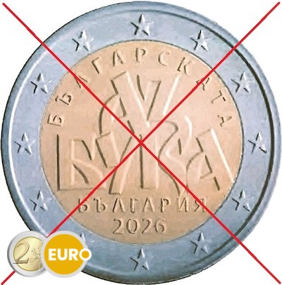 2 euro Bulgarije 2026 - Het Bulgaarse alfabet UNC