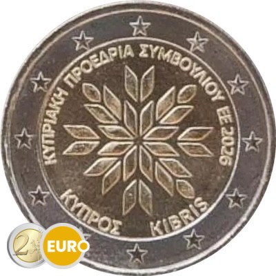 2 euro Cyprus 2026 - EU-voorzitterschap UNC