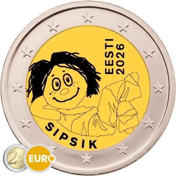 2 euro Estland 2026 - Sipsik UNC