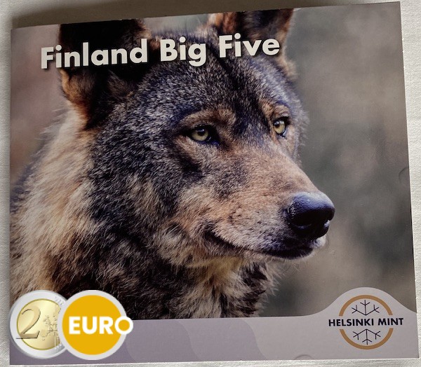 Serie de euro BU FDC Finlandia 2026 Lobo - WMF