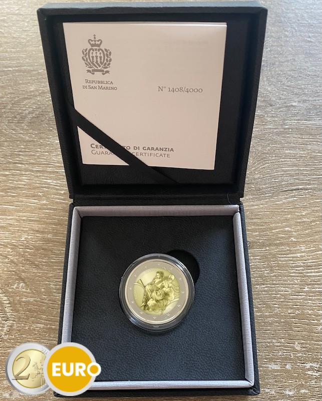 2 euro San Marino 2026 - Titiaan Tiziano Vecellio BE Proof