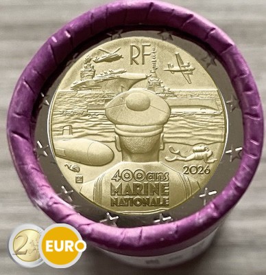 Rol 2 euro Frankrijk 2026 - Franse marine