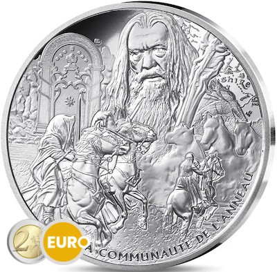 10 Euro Frankreich 2026 - Der Herr der Ringe PP Silber Farbig Die Gemeinschaft des Rings