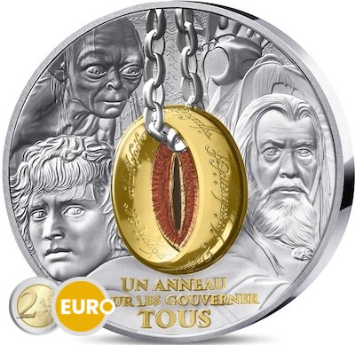 20 euros France 2026 - Le Seigneur des Anneaux BE Proof argent colorisé
