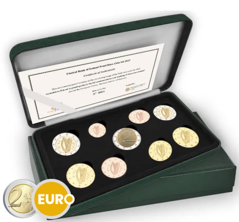 Euro set BE Proof Ierland 2026 EU voorzitterschap