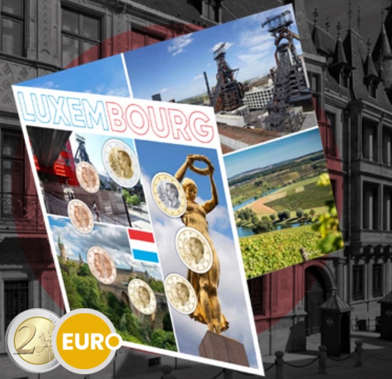 Euro set BU FDC Luxemburg 2026